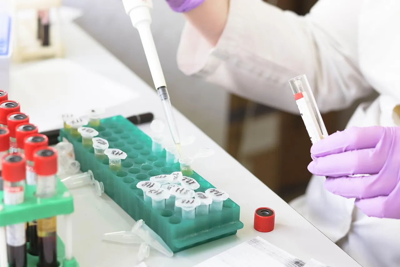 Stock photo: scientific equipment on a laboratory workbench