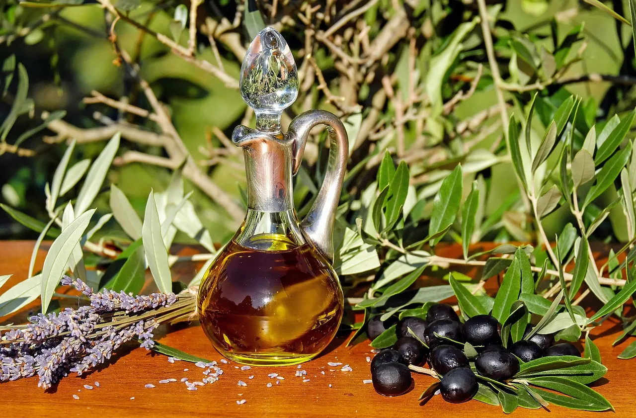 Foto de archivo: aceite de oliva