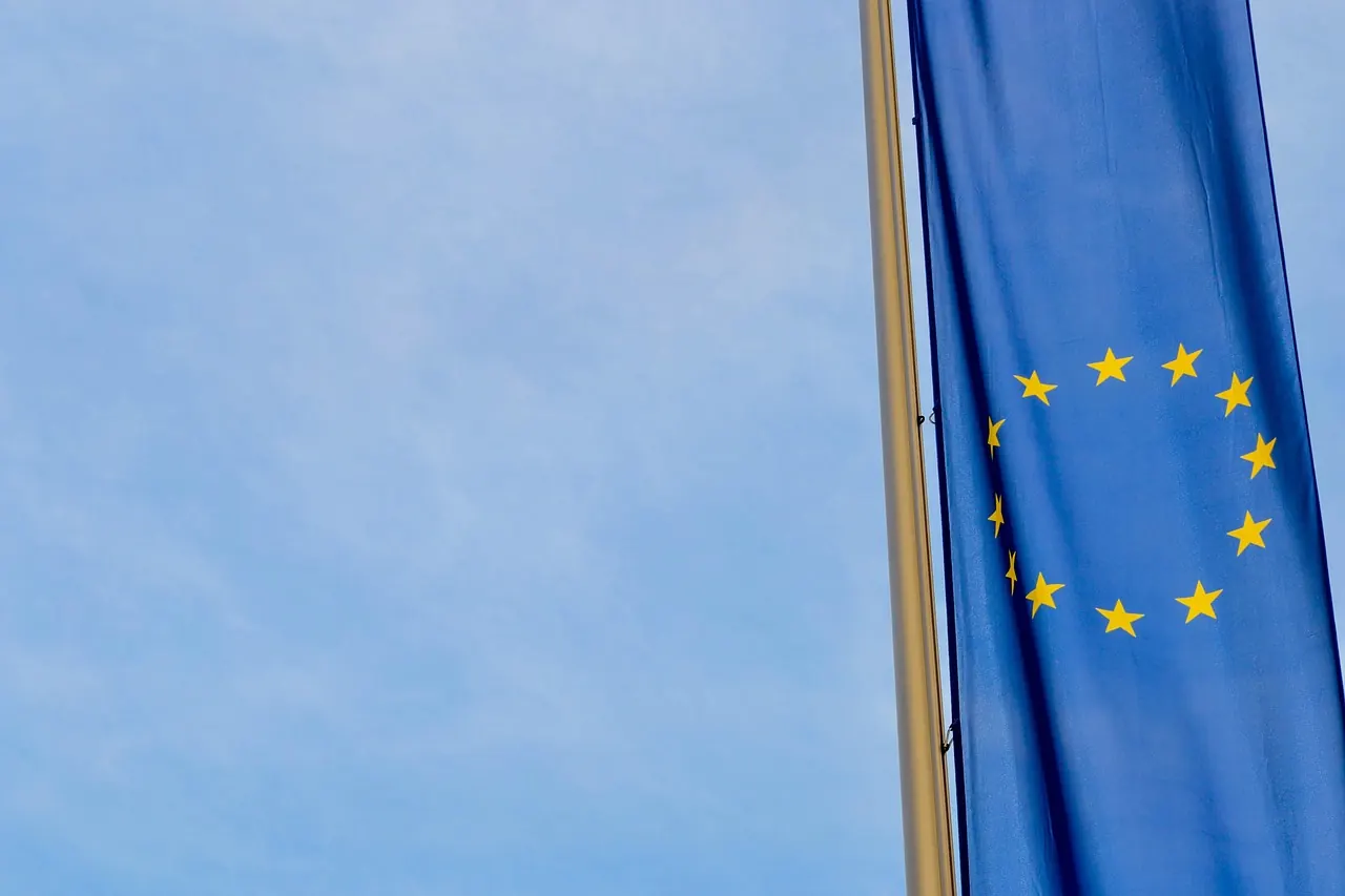 Stock photo: european union flag