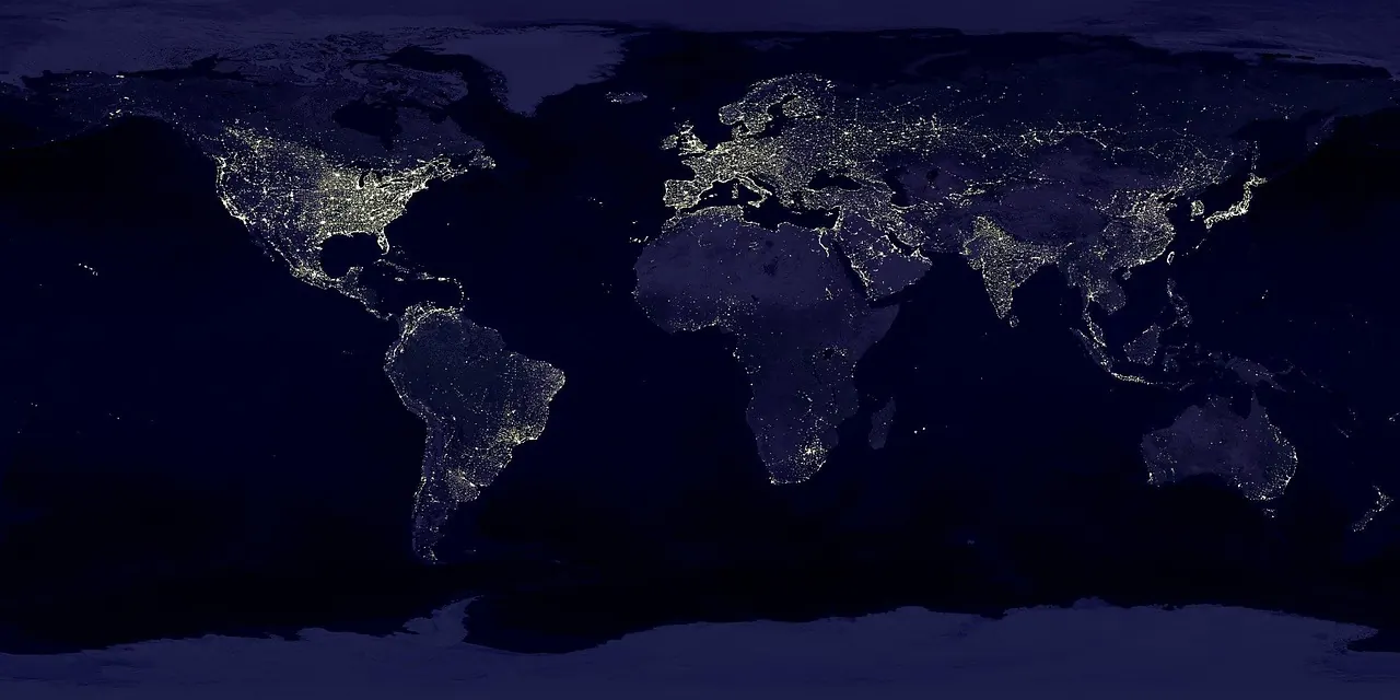 Stock photo: satellite space earth
