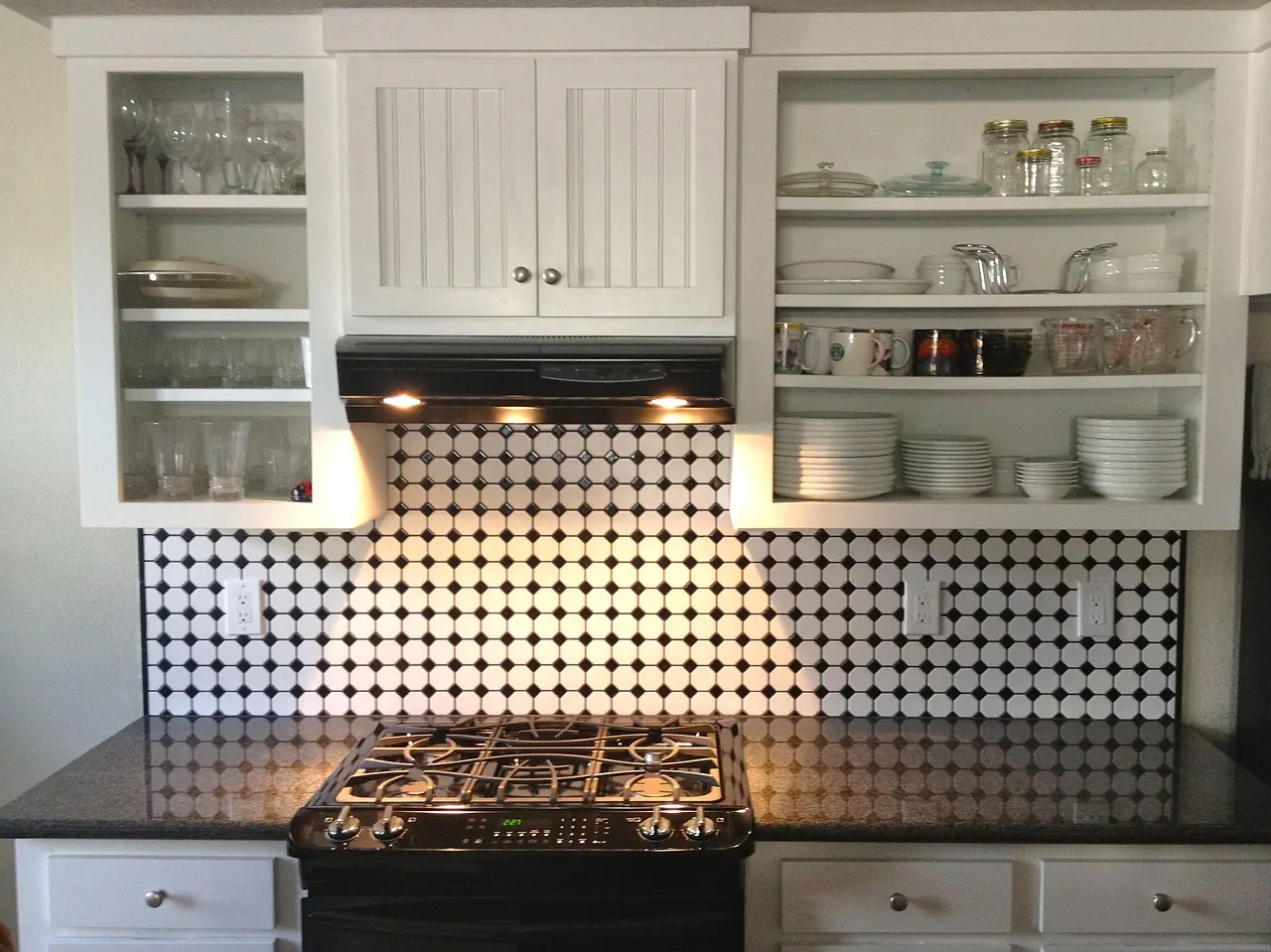 Stock photo: group of modern household kitchen appliances