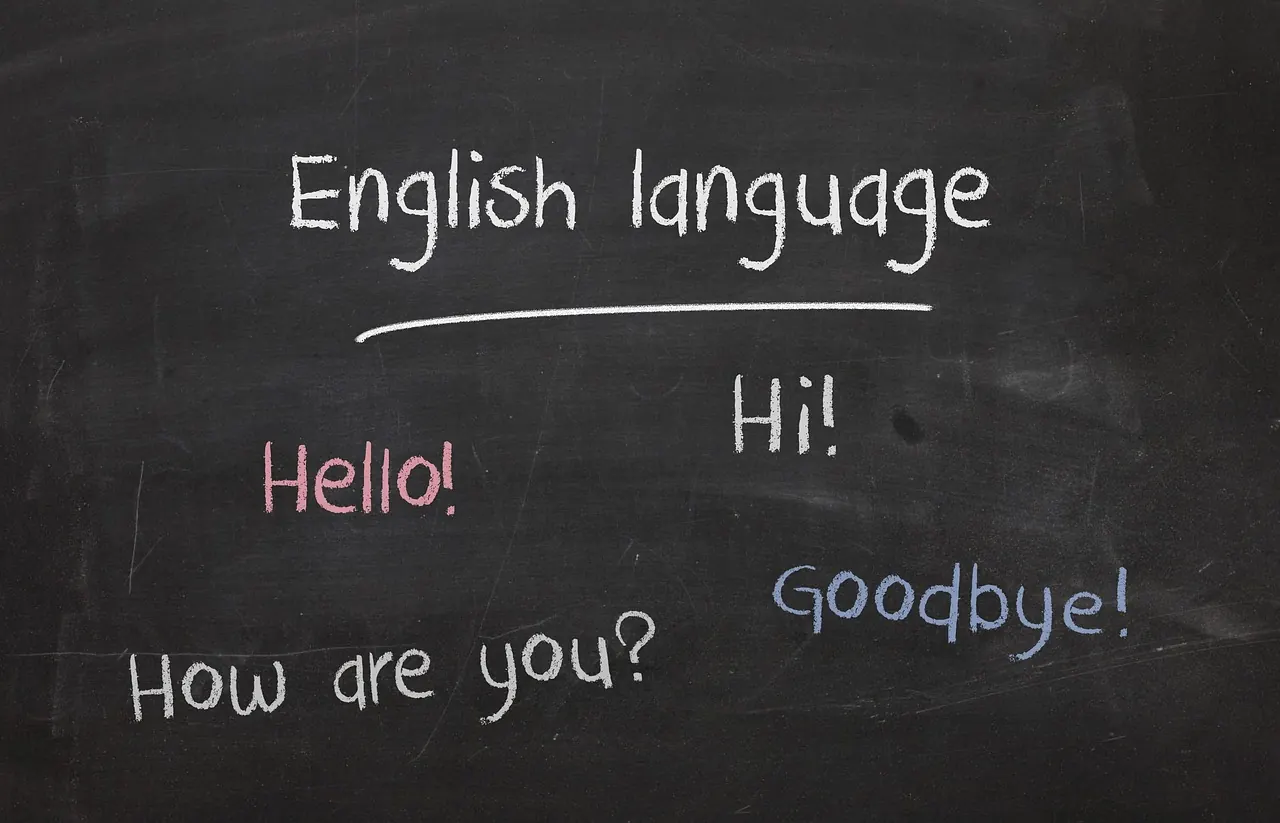 Stock photo: students in a language classroom speaking