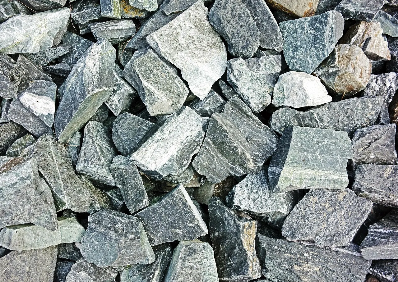 Stock photo: pile of small rocks and gravel