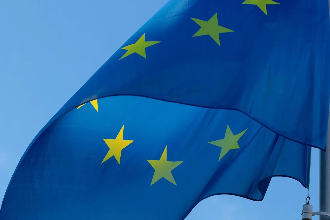 Stock photo: european union flag