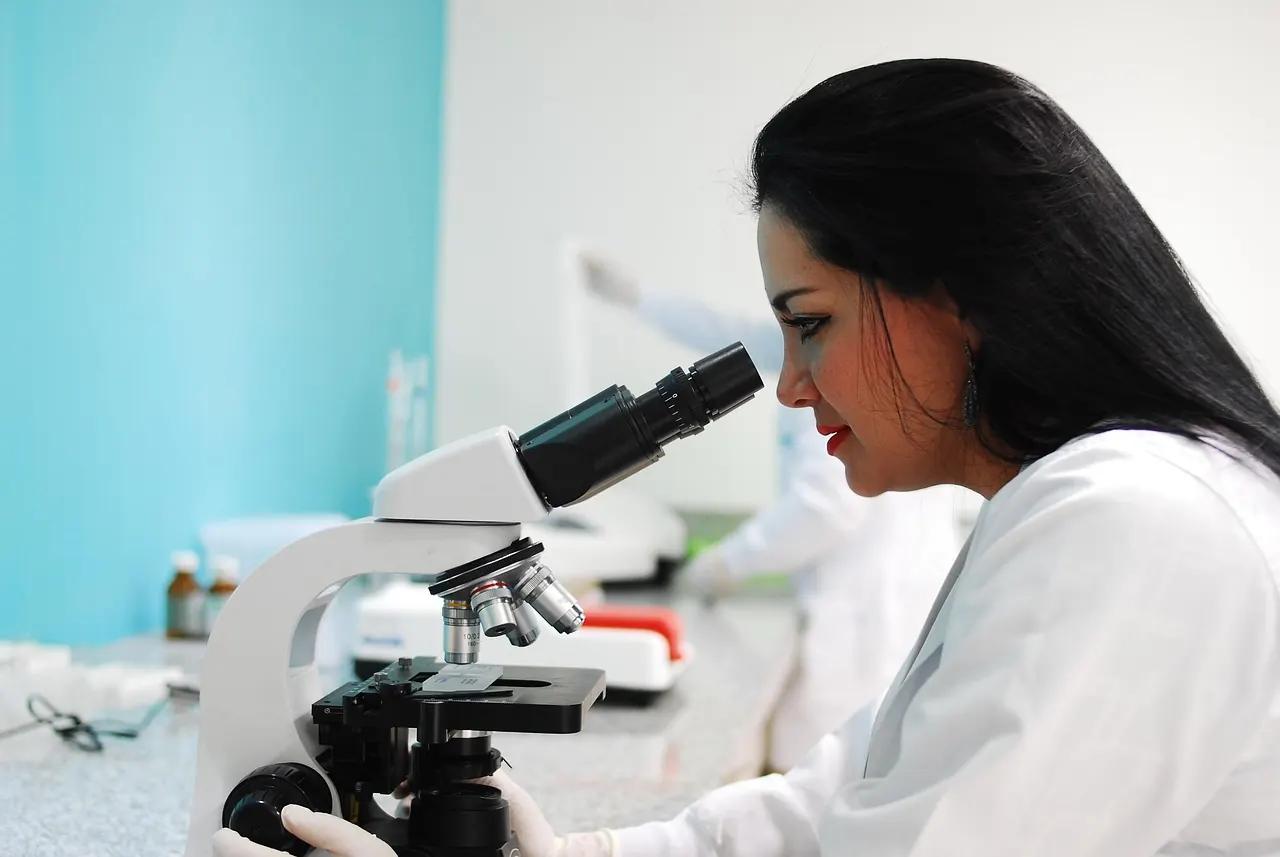 Stock photo: microscope