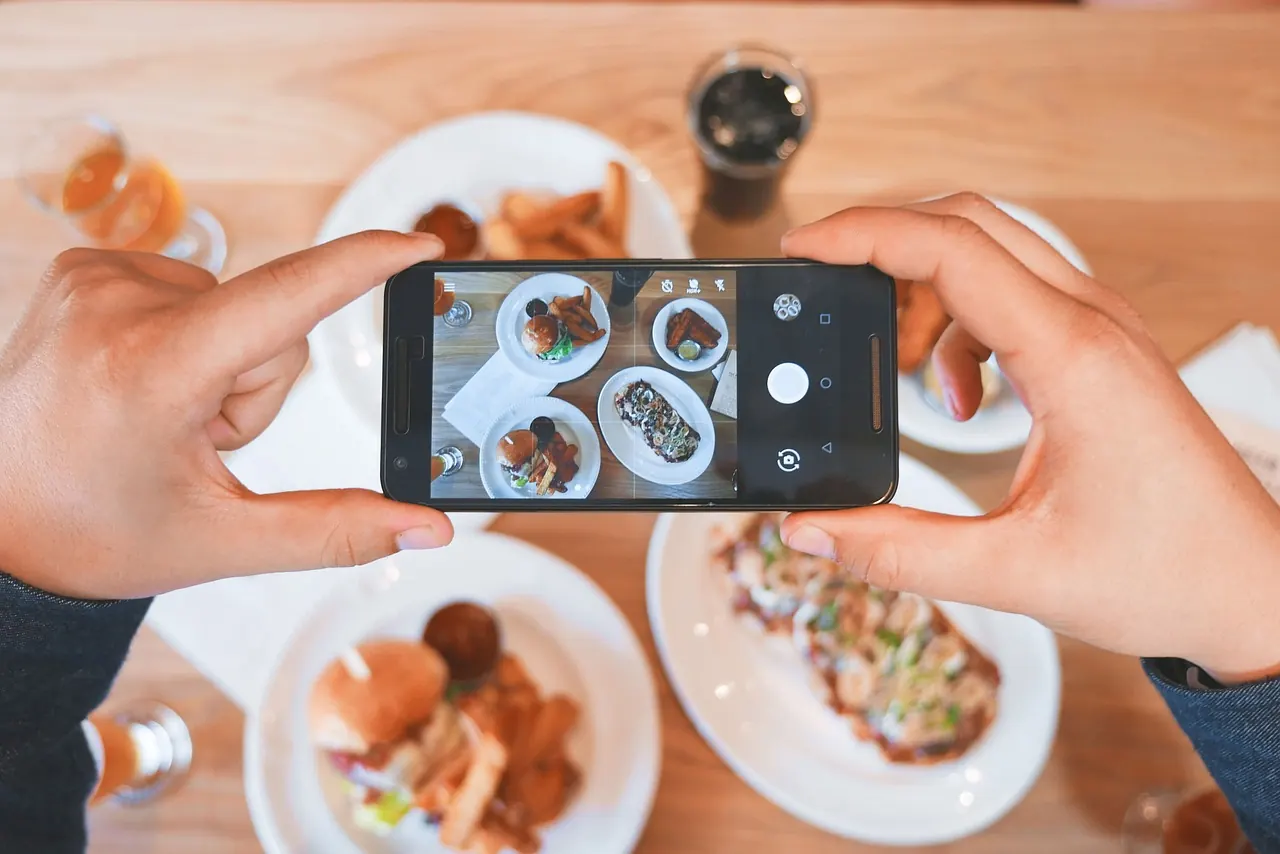 Fotografie de arhivă: masă de brunch într-un restaurant