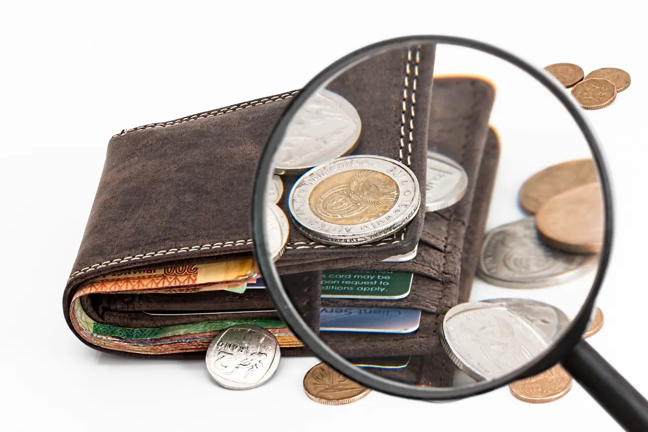 Fotografie de arhivă: coins and banknotes