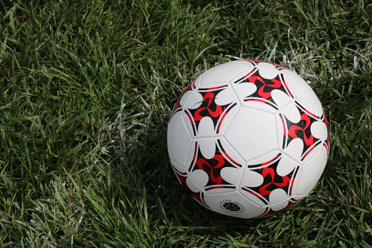 Fotografie de arhivă: football on grass